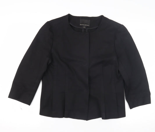 Banana Republic Women’s Black Short Jacket Size 12