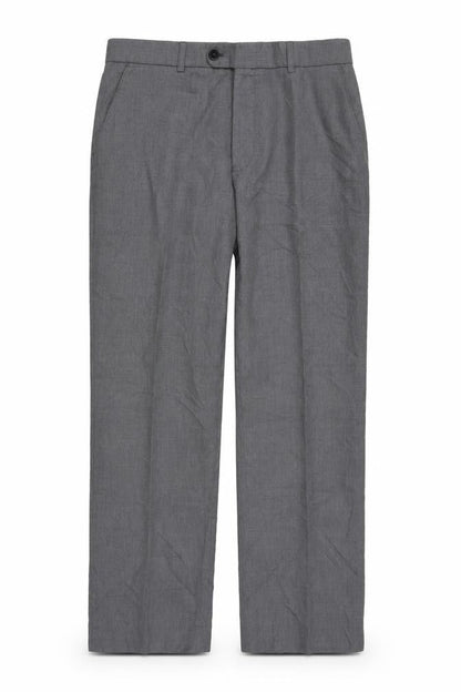 Mens UK Size 34 S Burton Regular Fit Business Formal Grey Trousers