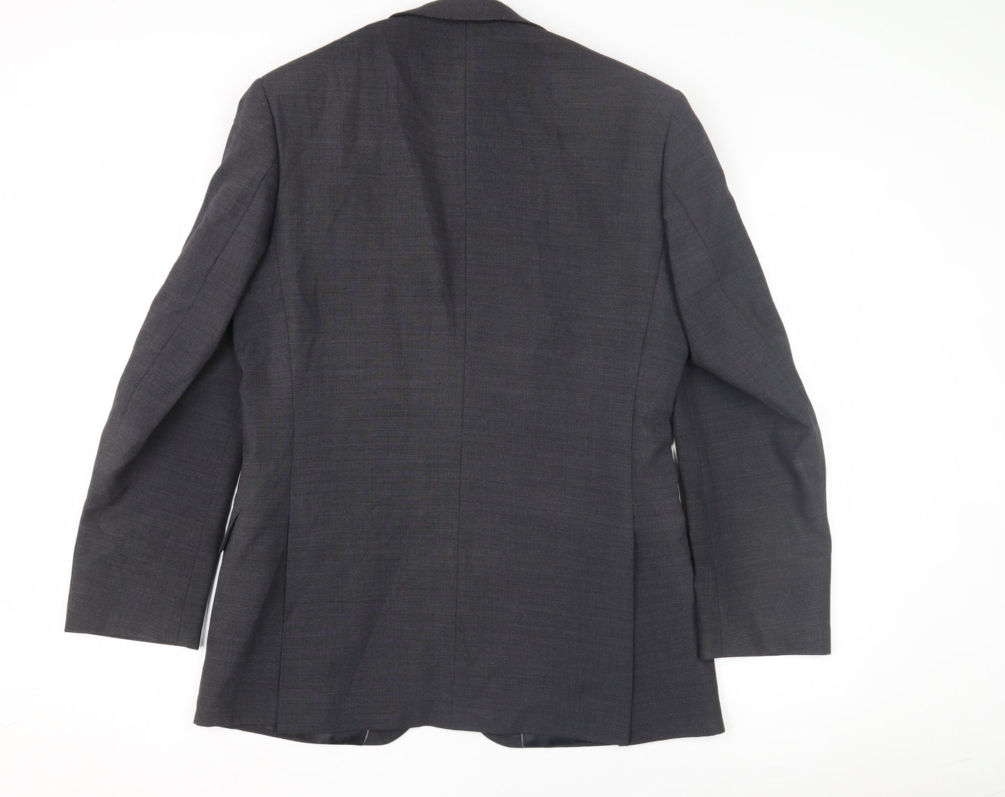 Mens UK Size 38 Burton Regular Grey Suit Jacket