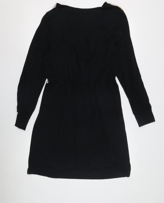 Oasis Women’s Floral Dress Large Black Multicoloured