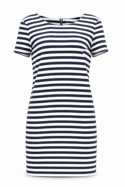 Vila Women's Multicoloured Striped Sheath Dress M