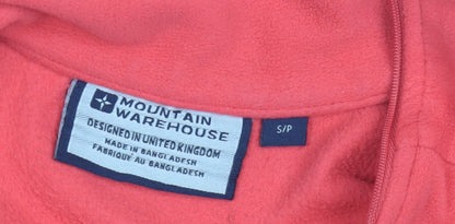 Womens UK Size S Mountain Warehouse Red Pullover Sweatshirt
