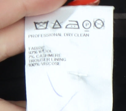 Marks and Spencer Men's Grey Check Dress Pants 36R