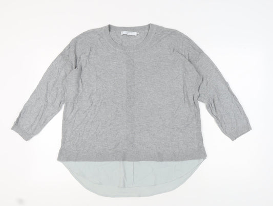 Womens UK Size 16 John Lewis Grey Pullover Jumper