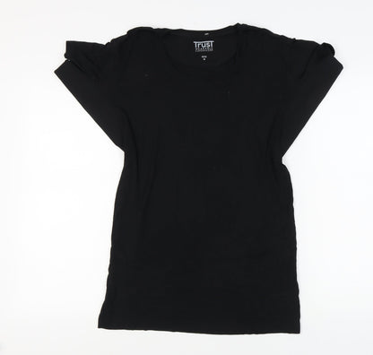 Trust Wearable Black Unisex T-Shirt, Size M