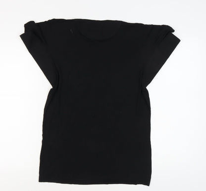 Trust Wearable Black Unisex T-Shirt, Size M