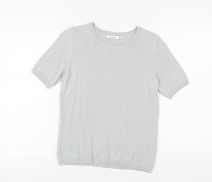 Womens UK Size 10 Marks and Spencer Grey Pullover Jumper