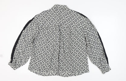 Womens UK Size 12 Marks and Spencer Black Basic Blouse