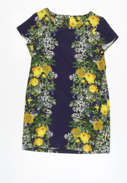 Next Women's Floral Shift Dress, Size 10, Multicoloured