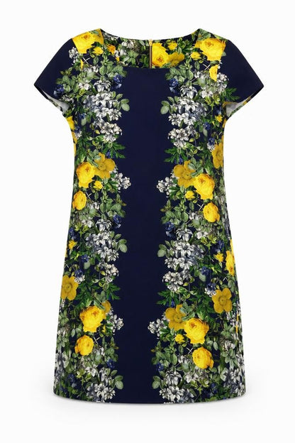Next Women's Floral Shift Dress, Size 10, Multicoloured