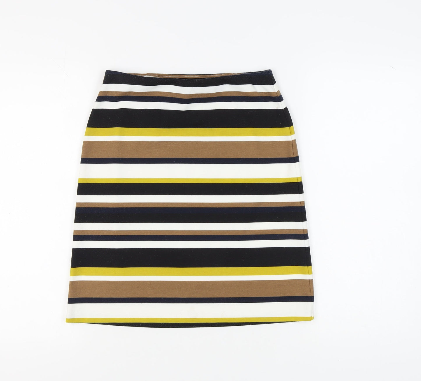 Marks and Spencer Women's Striped Long Pencil Skirt Size 8
