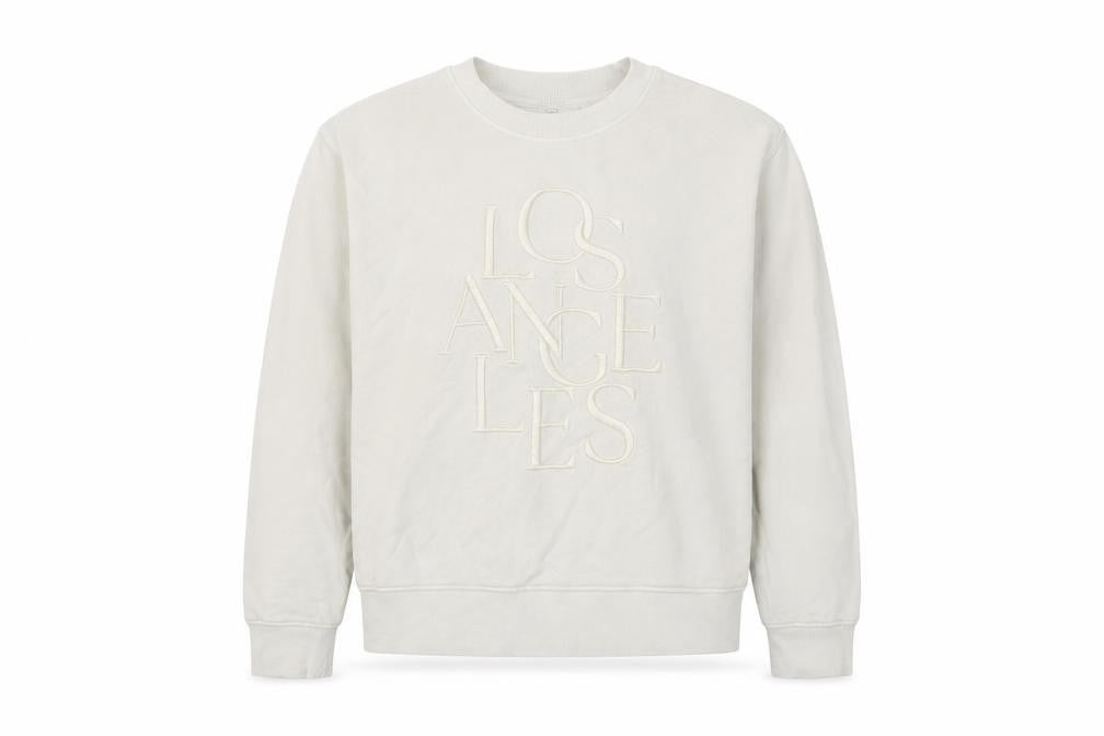 Womens UK Size S Marks and Spencer White Pullover Sweatshirt