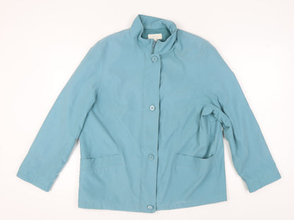 Marks and Spencer Women's Blue Jacket Size 16