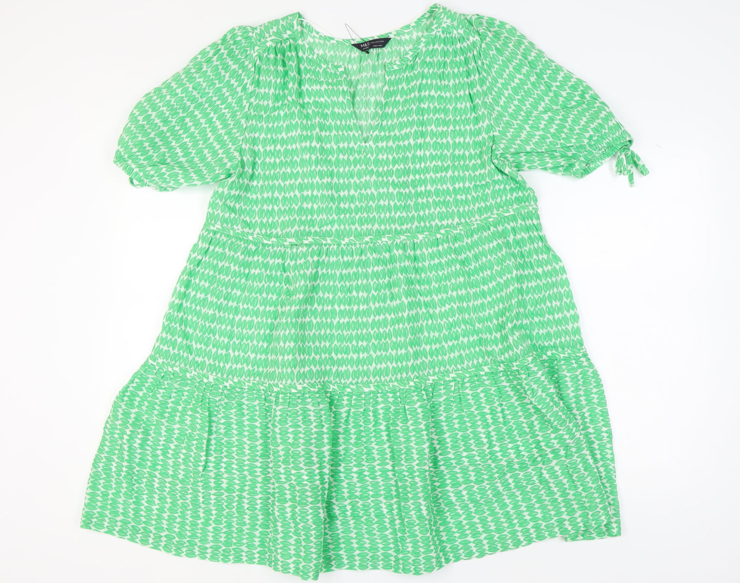 Marks and Spencer Women's Green Dress Size 14
