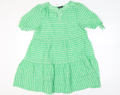 Marks and Spencer Women's Green Dress Size 14