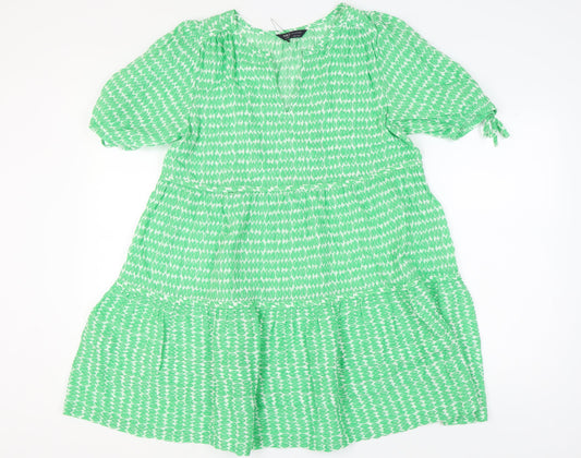 Marks and Spencer Women's Green Dress Size 14