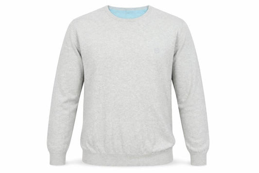 Jooti Jeans Men's Grey Cotton XL Pullover Jumper
