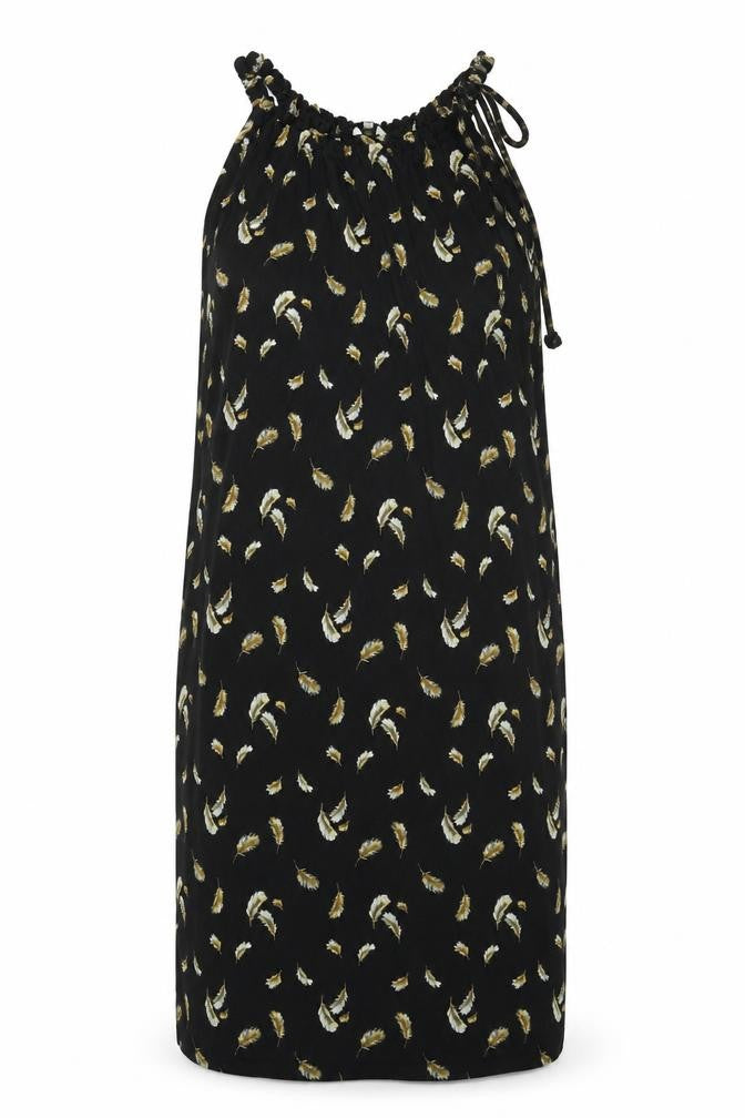 Next Women's Black Halter Dress, Size 8, Summer Chic