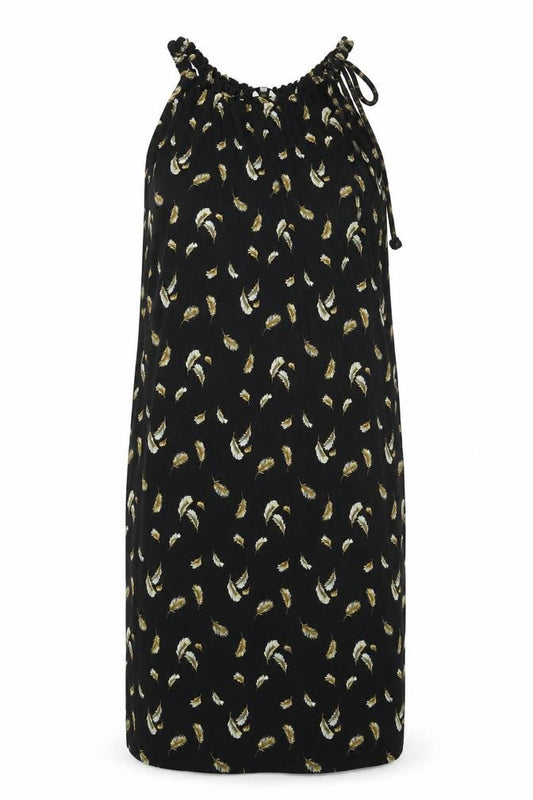 Next Women's Black Halter Dress, Size 8, Summer Chic