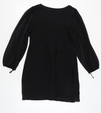 Jeff & Co Women's Black Mini Dress, Size 14, Party