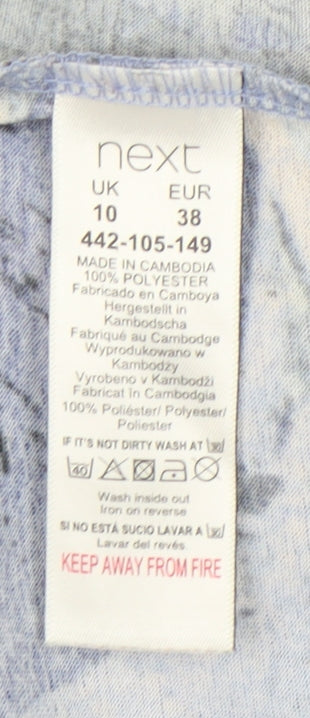 Next Women's Multicoloured Size 10 Petite Dress