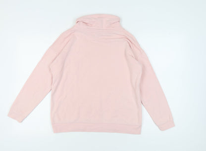 Womens UK Size 12 John Lewis & Partners Pink Pullover Sweatshirt