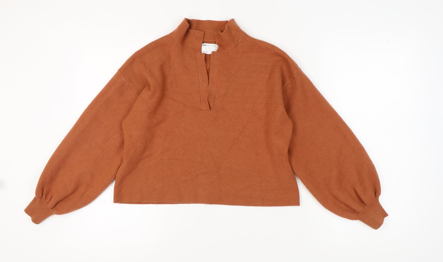 Womens UK Size 8 ASOS Design Brown Pullover Sweatshirt