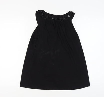 Womens UK Size 16 NEXT Black Basic Tank