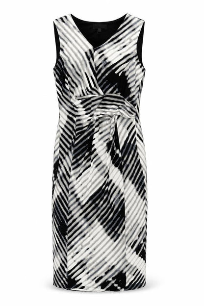 Per Una Women's Multicoloured Geometric Dress Size 10