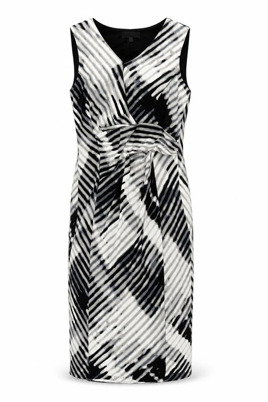 Per Una Women's Multicoloured Geometric Dress Size 10