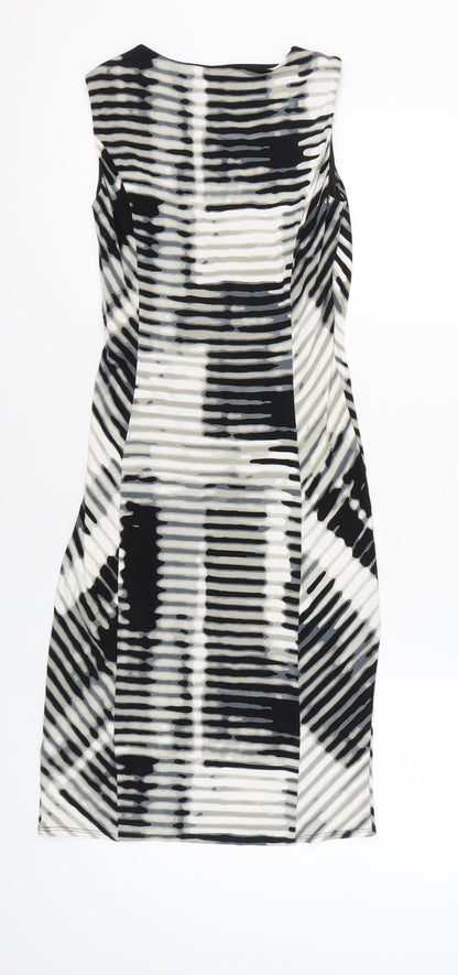 Per Una Women's Multicoloured Geometric Dress Size 10