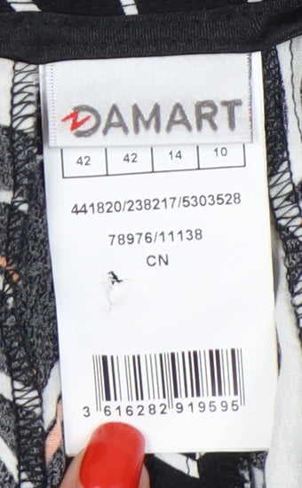 Womens UK Size 14 Damart   Multicoloured Trousers