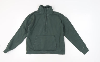 Marks and Spencer Green Women's Pullover Sweatshirt, Size 10