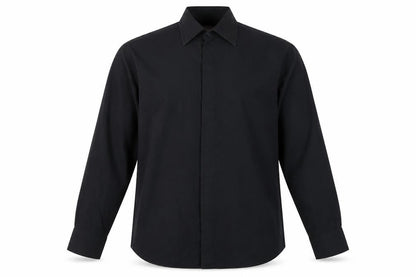 John Lewis Men's Black Long Sleeve Shirt 16.5