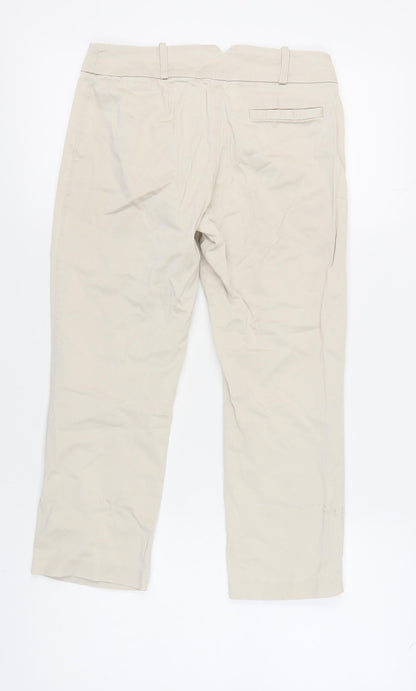 Matalan Women's Beige Chino Trousers Size 8