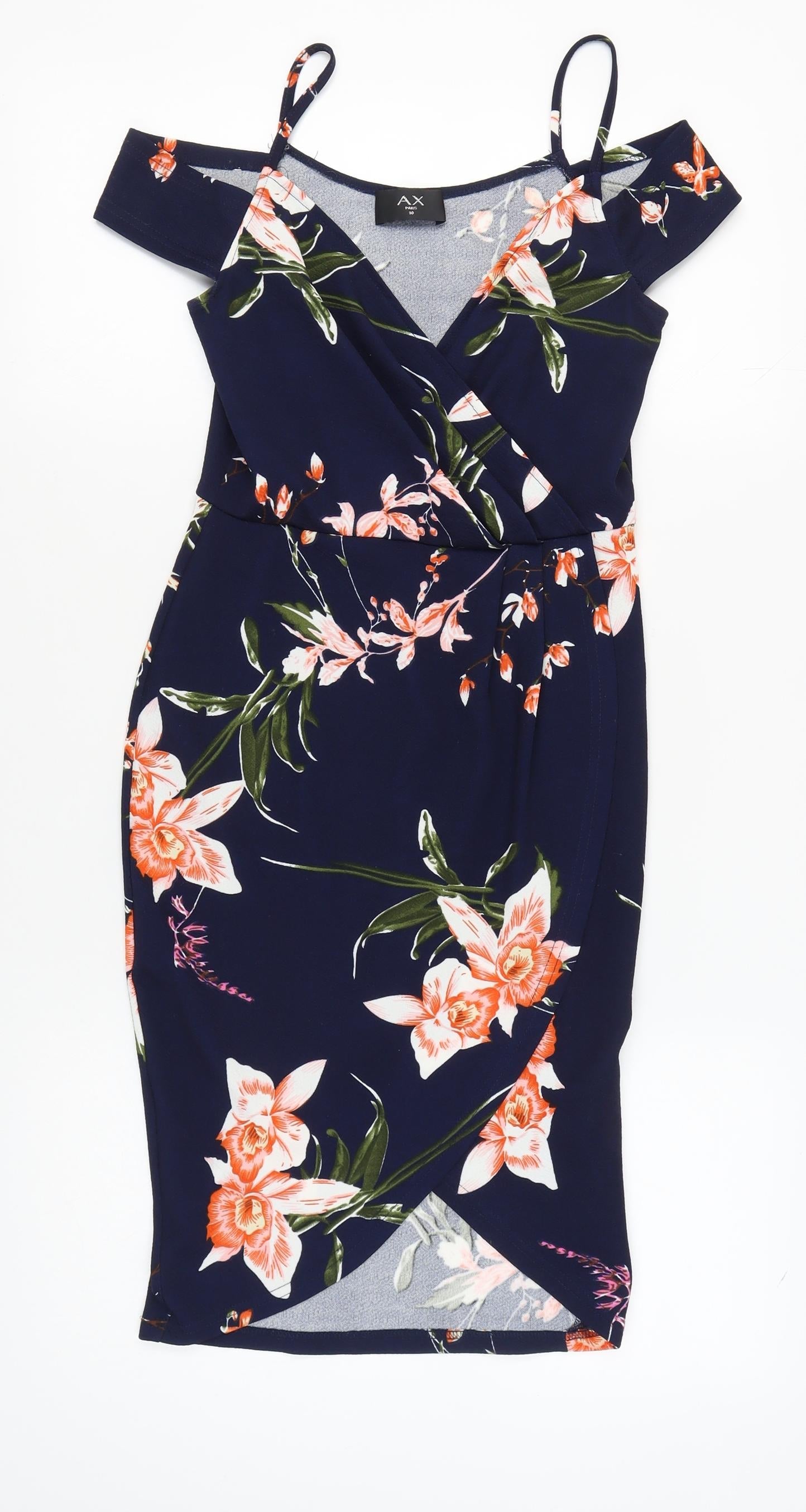 AX Paris Women Multicoloured Floral Dress Size 10