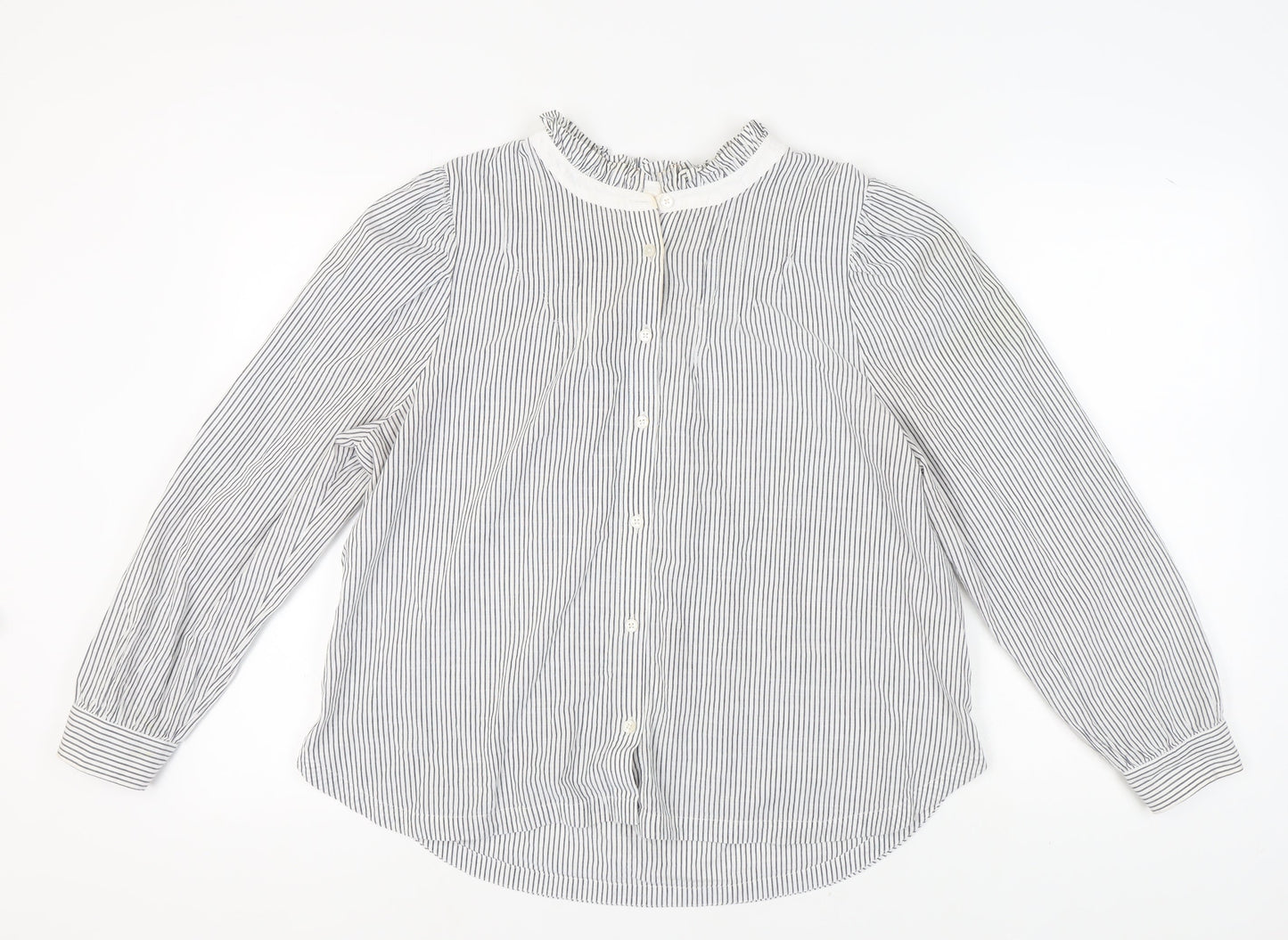 Womens UK Size 16 Marks and Spencer White Basic Blouse