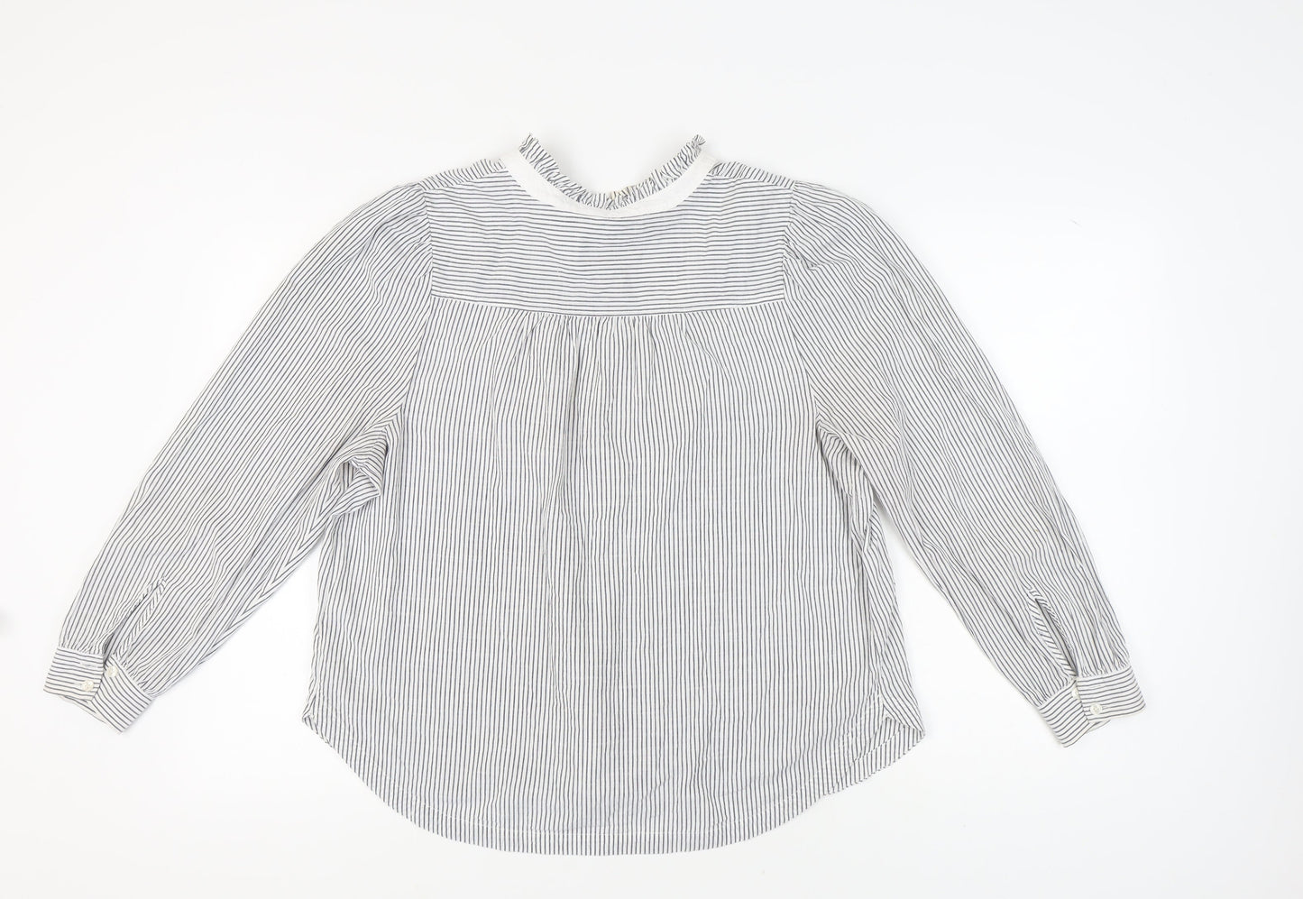 Womens UK Size 16 Marks and Spencer White Basic Blouse