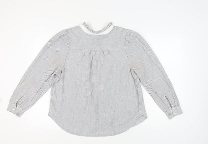 Womens UK Size 16 Marks and Spencer White Basic Blouse