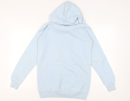 Missguided Women's Blue Pullover Hoodie, Size S