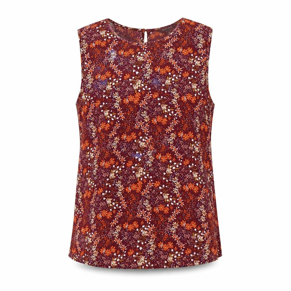 Womens UK Size 14 New Look Multicoloured Basic Tank