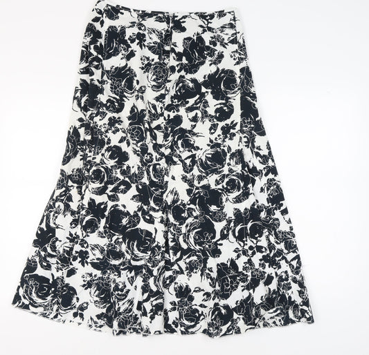 Marks and Spencer Women's Long Floral Skirt Size 12