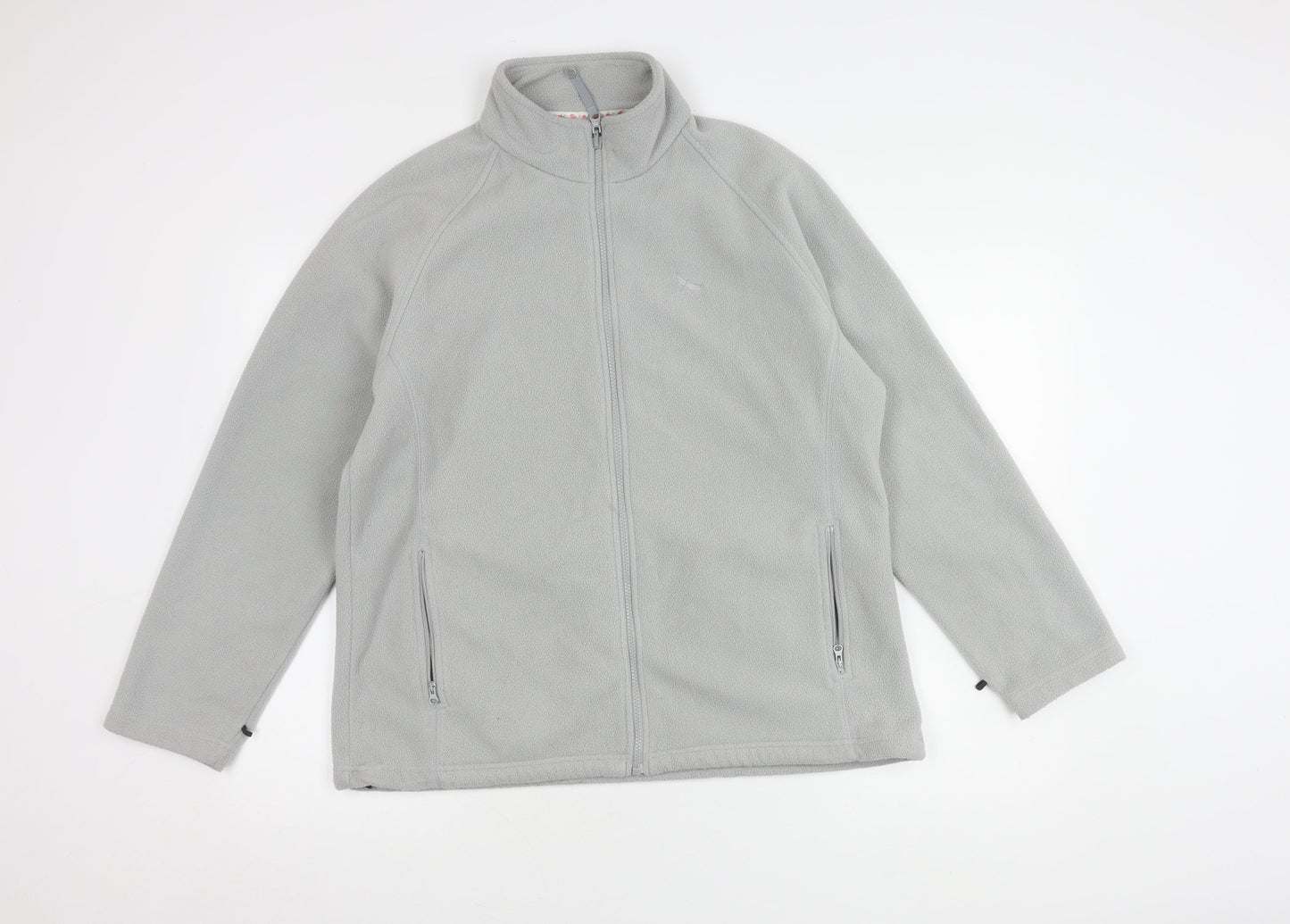 Hawkshead Women's Grey Fleece Sweatshirt, Size 16