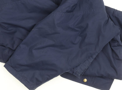 Mens UK Size L St Michael Blue Anorak Coat