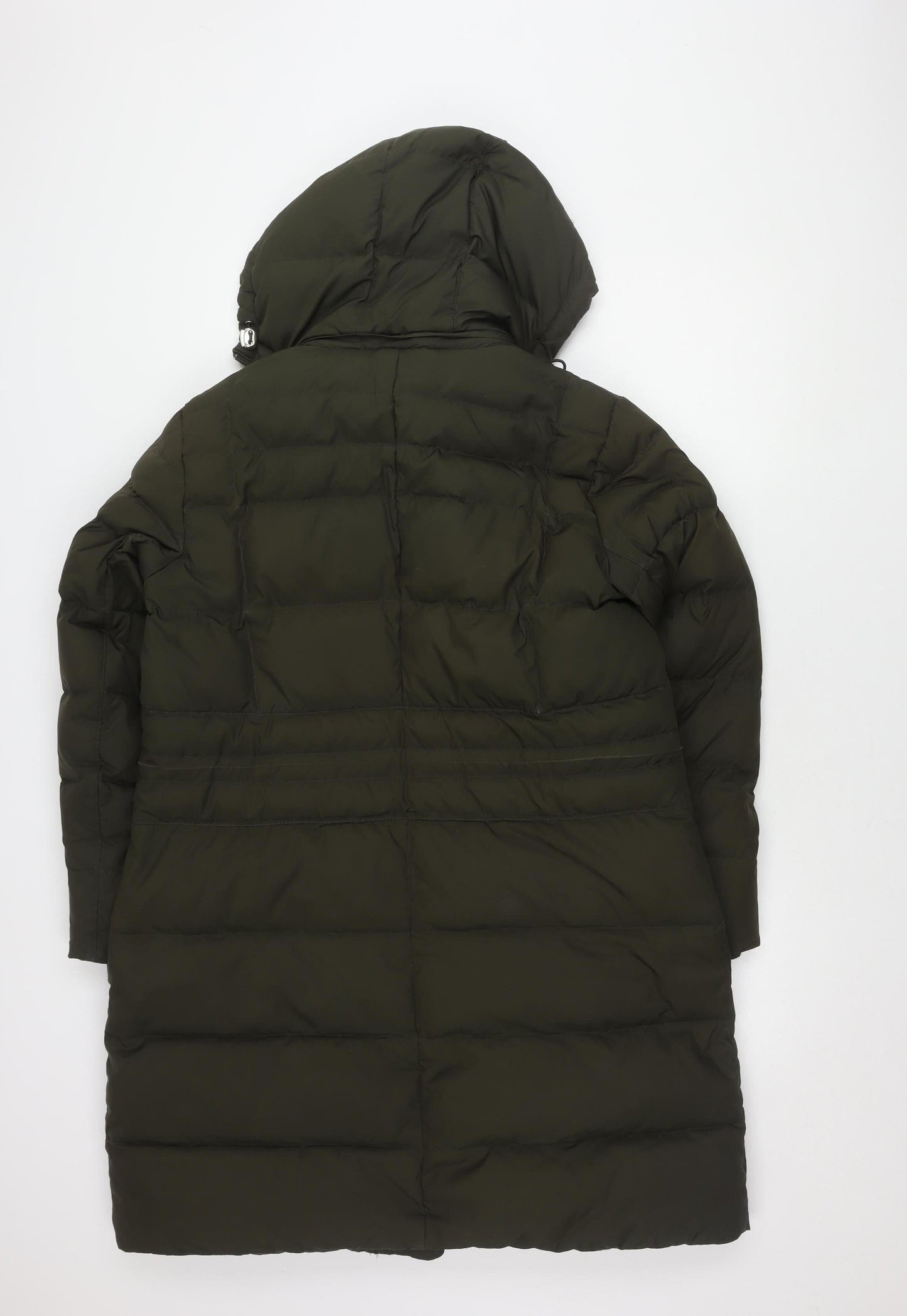 Womens UK Size L Marks and Spencer Green Puffer Jacket