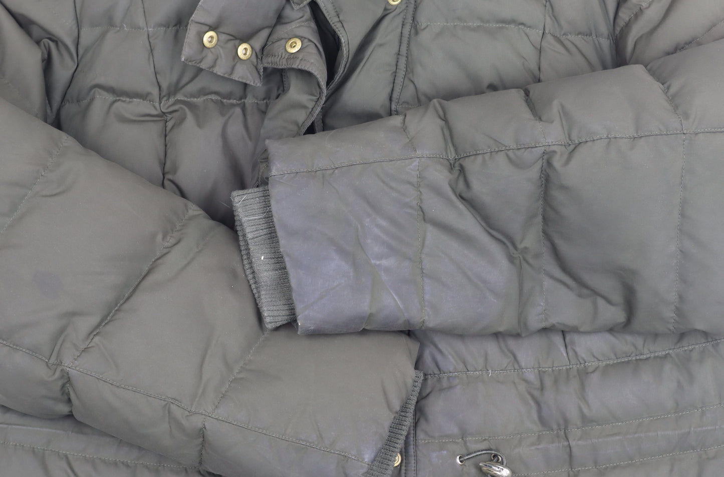 Womens UK Size L Marks and Spencer Green Puffer Jacket