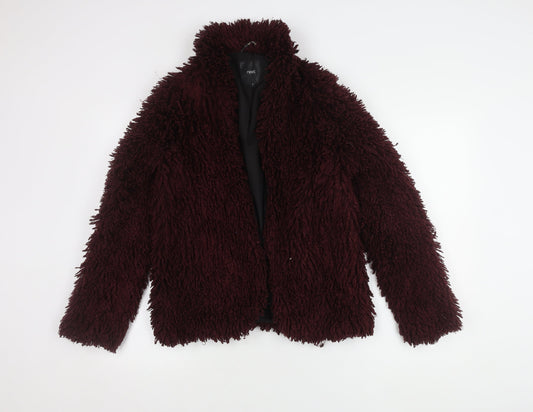 Womens UK Size 8 NEXT Red Bomber Jacket
