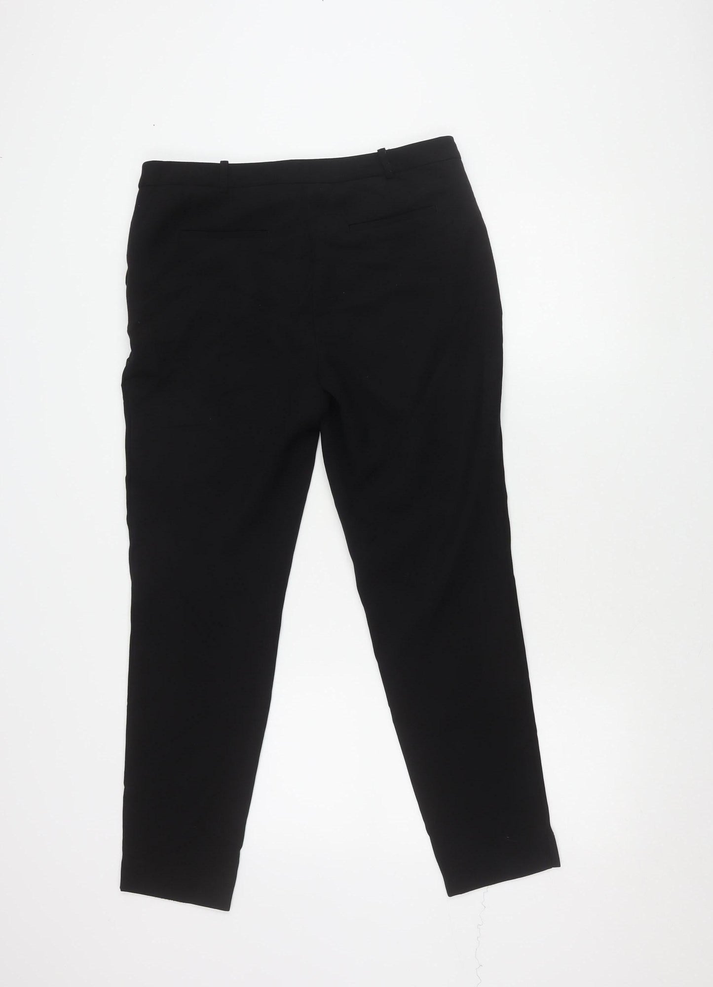 Womens UK Size 10 NEXT Regular Fit  Black Trousers