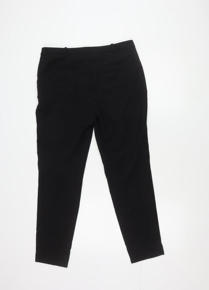 Womens UK Size 10 NEXT Regular Fit  Black Trousers