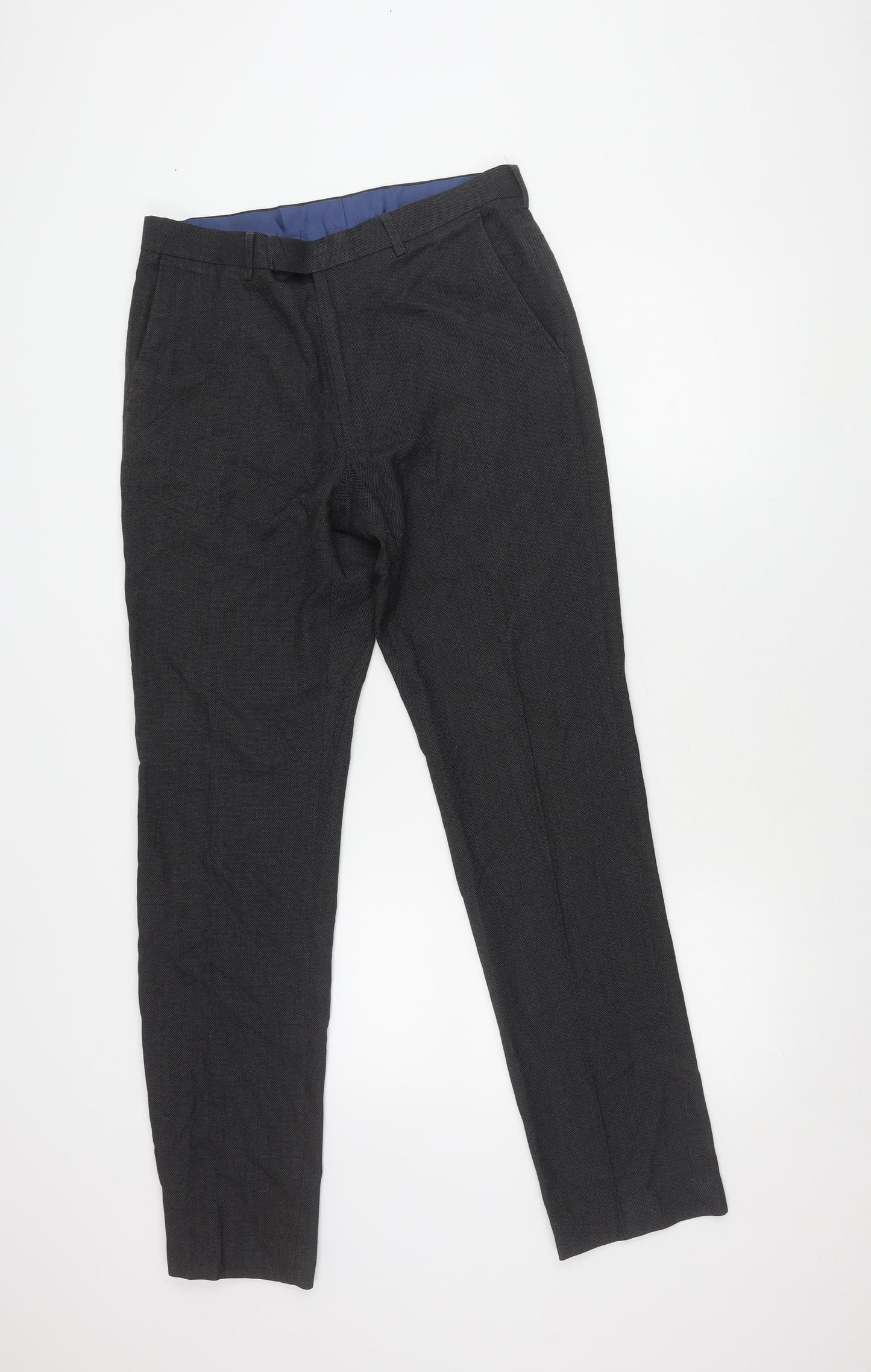 Womens UK Size 32 Marks and Spencer Slim Fit  Black Trousers